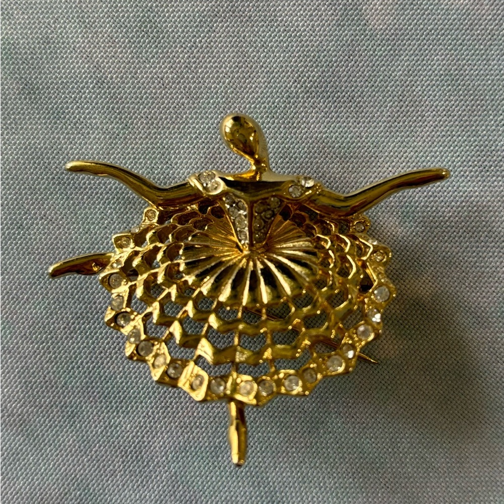 Vintage Bellerina Brooch